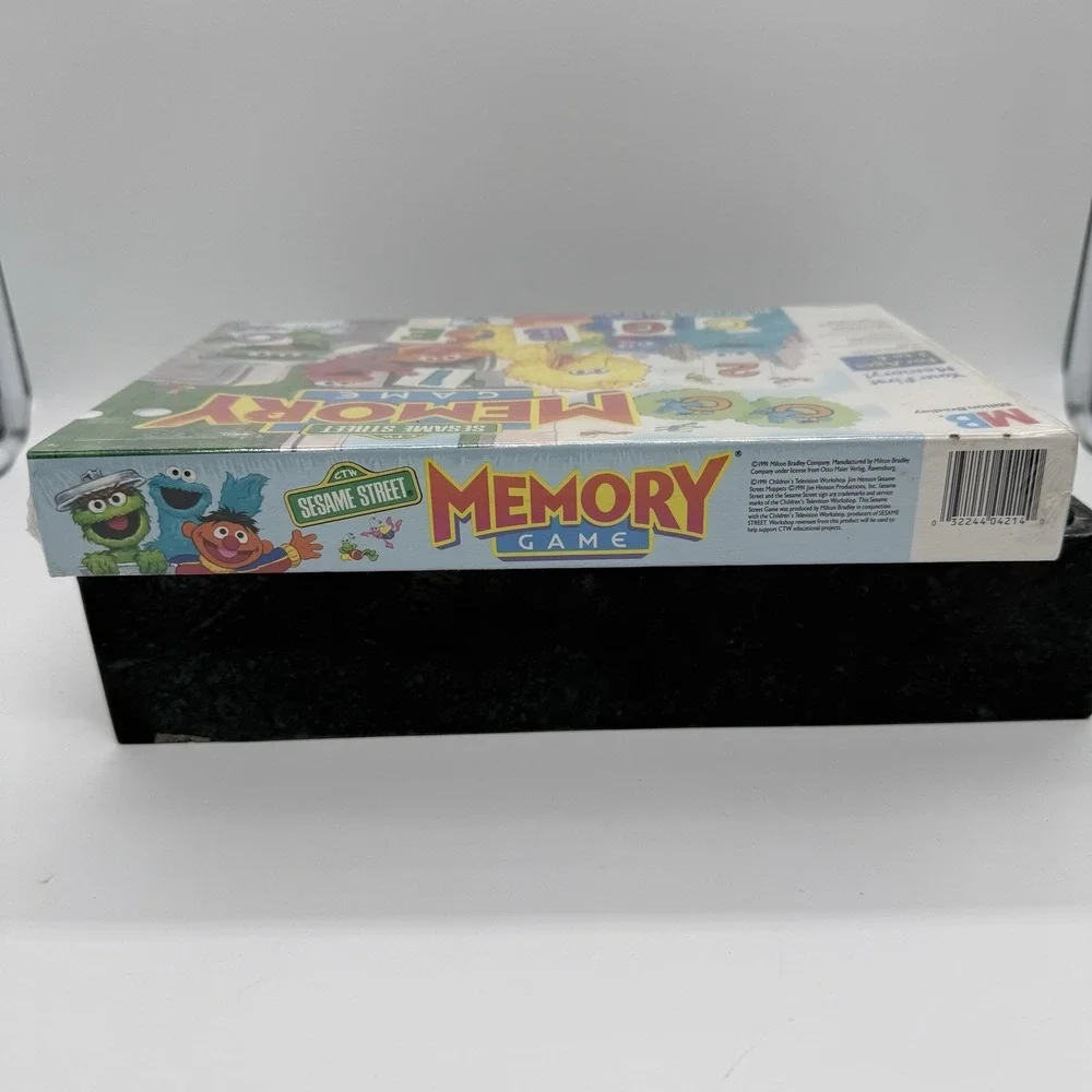 Vintage Sesame Street Memory Game 1991 Milton Bradley NEW SEALED‎